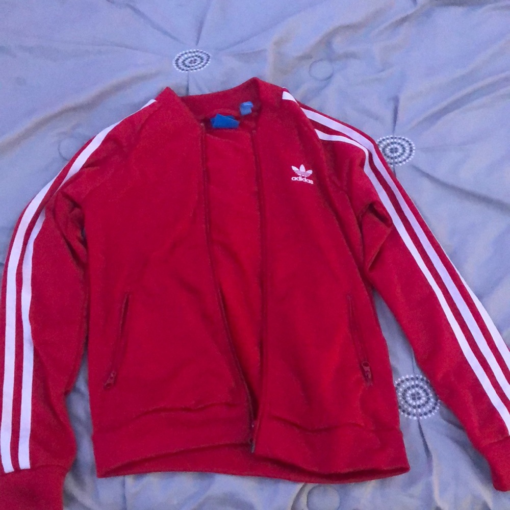 Adidas zip up jacket